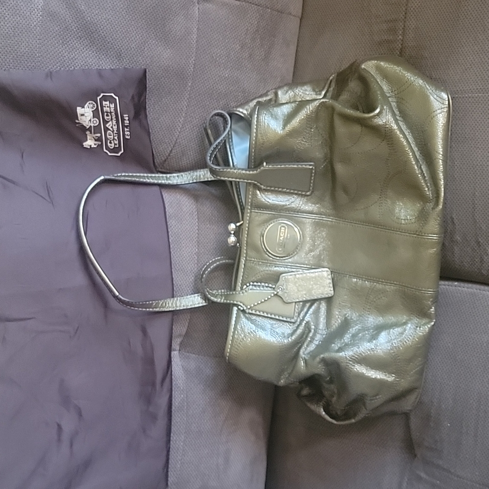 Coach Patent Leather Purse